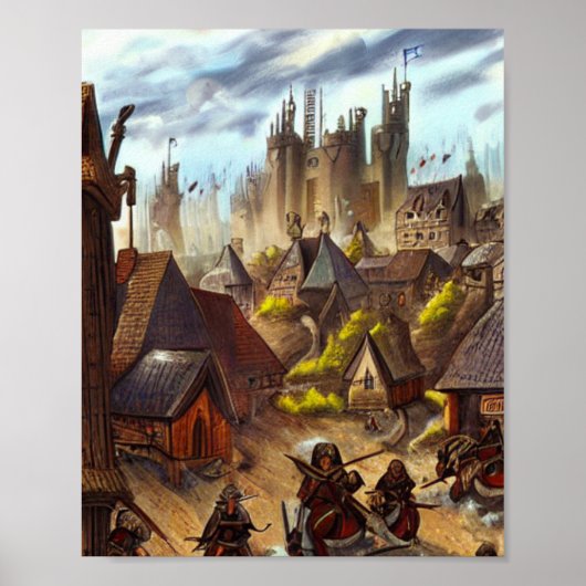 キングダムファンタジーデジタルアートポスター#06 ポスター (正面)