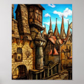 キングダムファンタジーデジタルアートポスター#10 ポスター (正面)