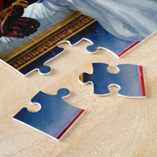 キングダムマンブラッククリスチャンアートパズル ジグソーパズル (側面)