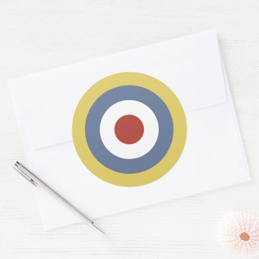 キングダム国統一されたマーカステッカー ラウンドシール (封筒)