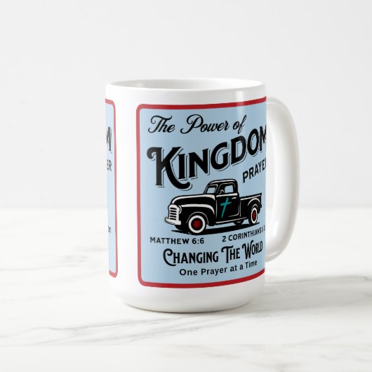 キングダム祈りの言葉マグカップ コーヒーマグカップ (正面右)