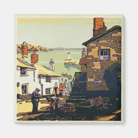 キングダム統一されたコーンウォール マグネット (正面)