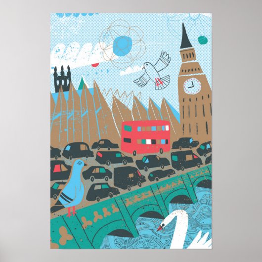 キングダム統一されたシティシーン ポスター (正面)