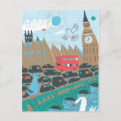 キングダム統一されたシティシーン ポストカード (正面)