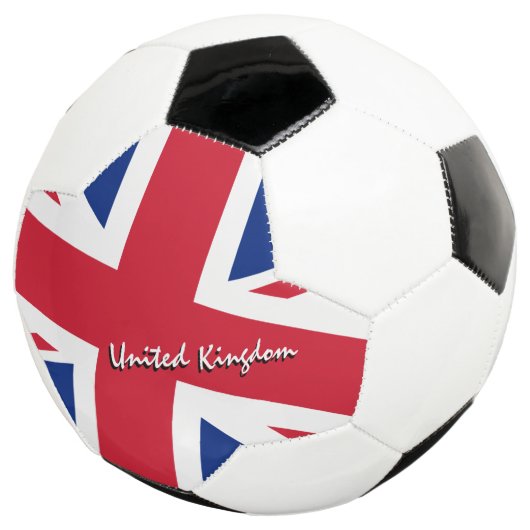 キングダム統一されたフットボール&イギリス国旗/スポーツ サッカーボール (3/4)