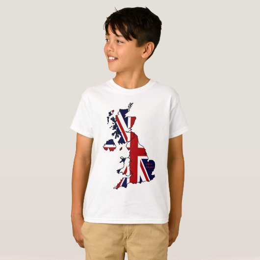 キングダム統一されたマップキッドTシャツ Tシャツ (正面フル)