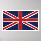キングダム統一されたユニオン・ジャック国旗24「X13.57」ポスター ポスター (正面)