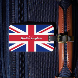 キングダム統一されたラゲッジタグ、愛国者英国国旗 ラゲッジタグ