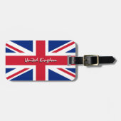 キングダム統一されたラゲッジタグ、愛国者英国国旗 ラゲッジタグ (正面横)