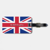 キングダム統一されたラゲッジタグ、愛国者英国国旗 ラゲッジタグ (裏面横)