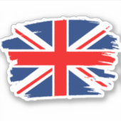 キングダム統一された国旗のシール シール (正面)