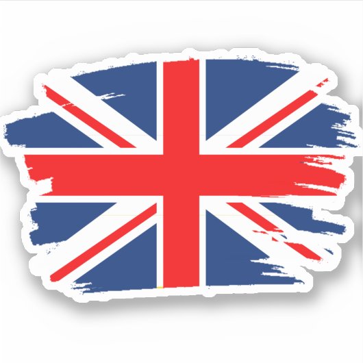 キングダム統一された国旗のシール シール (正面)