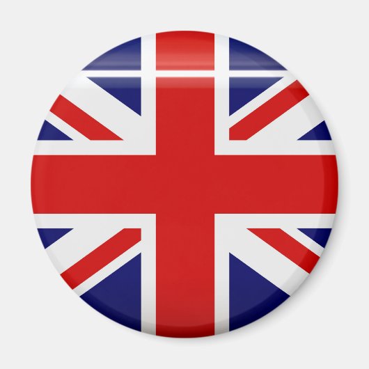 キングダム統一された国旗のボタンのマグネット マグネット (正面)