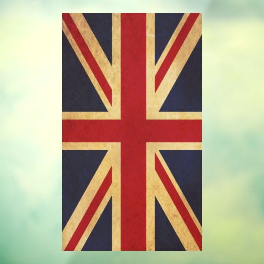 キングダム統一された国旗のヴィンテージデザイン ウィンドウサイン (シート3)