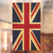 キングダム統一された国旗のヴィンテージデザイン ウィンドウサイン (シート2)