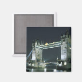 キングダム統一された、イギリス、ロンドン、タワーブリッジ。 マグネット (正面/裏面)