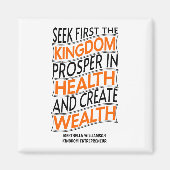 キングダム起業家クリスチャン マグネット (正面)