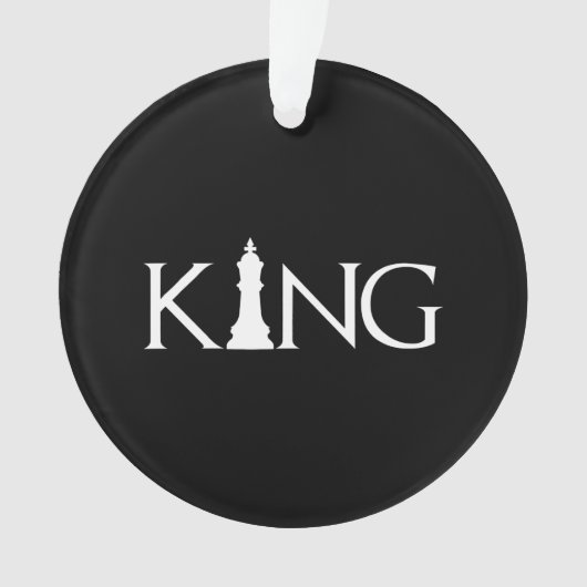 キングチェスピースハロウィーン衣装チェスの恋人 オーナメント (正面)