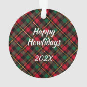 キングチャールズカバリエカスタムーのクリスマスオーナメント オーナメント (裏面)