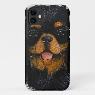 キングチャールズカバリエスパニエル犬ブラックアンドタン iPhone 11 ケース