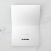 キングチャールズカバリエスパニエル犬誕生日カード カード (内部)