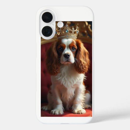 キングチャールズカバリエスパニエル犬 Case-Mate iPhoneケース (裏面)