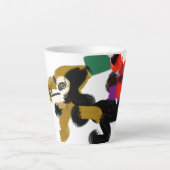 キングチャールズスパニエル カフェラテマグ (正面)