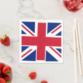 キングチャールズ戴冠式イギリ王室のス（昆虫）オオカバマダラ、モナーク国旗 スタンダードカクテルナプキン (インサイチュ)