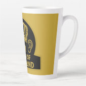 キングチャールズ王室のブリティッシュクラウンラージコーヒーマグ カフェラテマグ (右)