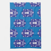 キングチャールズ英国王室の戴冠式2023 キッチンタオル (縦)