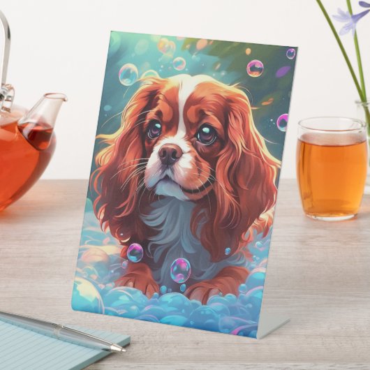 キングチャールズ – ペデスタル記号 台座サイン (インサイチュ)