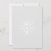 キングチャールズIIIコロネーションブロックパーティの招待状 招待状 (裏面)