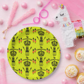 キングチャールズIIIコロネーション通りパーティー ペーパープレート (パーティー)