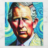 キングチャールズIIIワインラベル ワインラベル (シングルラベル)