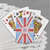 キングチャールズIII戴冠式エンブレムフローラ英国国旗 トランプ