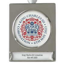 キングチャールズIII戴冠記念オーナメント