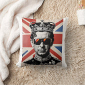 キングチャールズiii装飾用クッションクッション王冠 クッション (ブランケット)