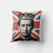 キングチャールズiii装飾用クッションクッション王冠 クッション (裏面)