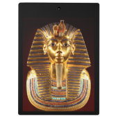 キングトゥタンカームン、金ゴールドマスク クリップボード (裏面)