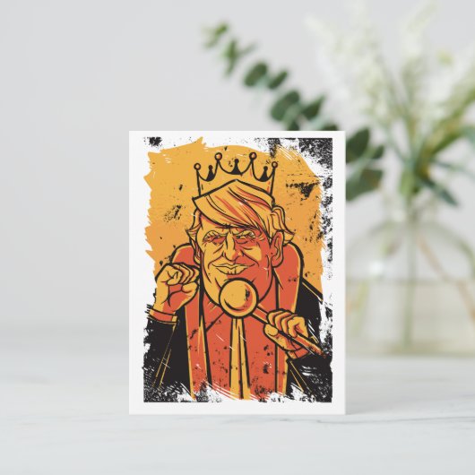 キングトランプの漫画おもしろい ポストカード (スタンド正面)