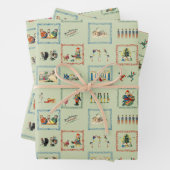 キングナツクラッカークリスマスラッピング紙 ラッピングペーパーシート (インサイチュ)