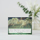 キングネプチューンのウマのはがき ポストカード (スタンド正面)