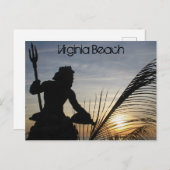キングネプチューンバージニアビーチはがき ポストカード (正面/裏面)