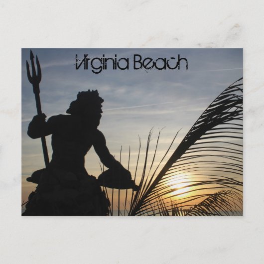キングネプチューンバージニアビーチはがき ポストカード (正面)