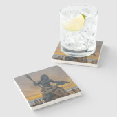 キングネプチューンバージニアビーチストーンコースター ストーンコースター (横)