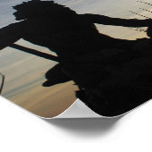 キングネプチューンバージニアビーチポスター ポスター (角)