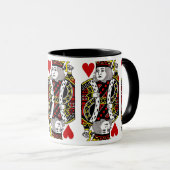キングハートデザインコーヒーマグ マグカップ (正面右)