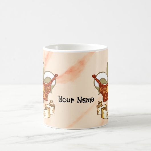 キングバナークラウンマグ コーヒーマグカップ (中央)