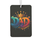 キングパパクラウングラフィティラブアンドプライド カーエアーフレッシュナー (裏面)