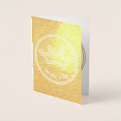 キングパパフォイル 箔カード (正面)